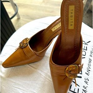 Tabitha Tan Buckle Shoe